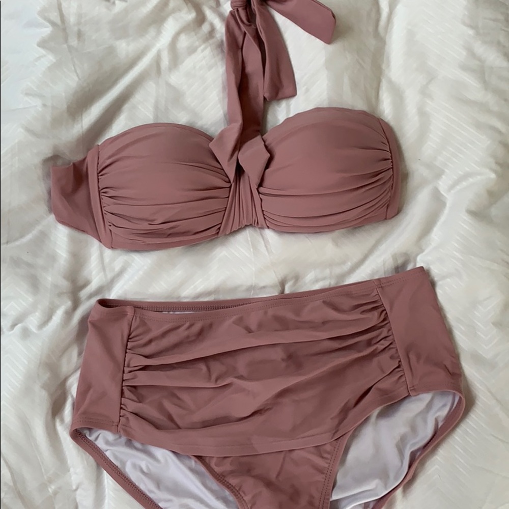 Purple bikini